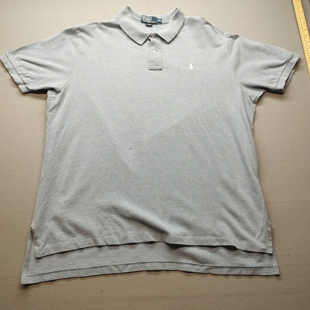 MePolo  Ralph Lauren Shirt XXL Blue Short Sleeve Pullover‎ 100% Cotton